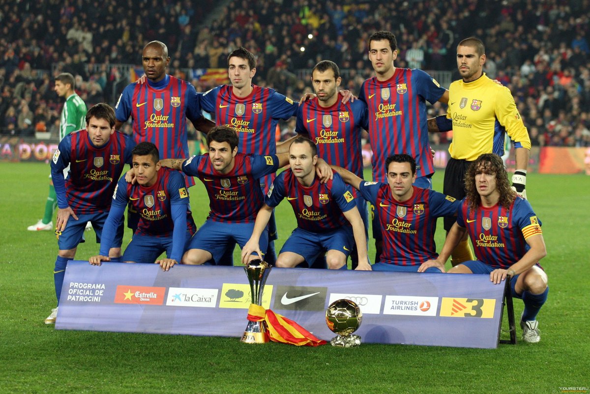 Барселона команда 2014