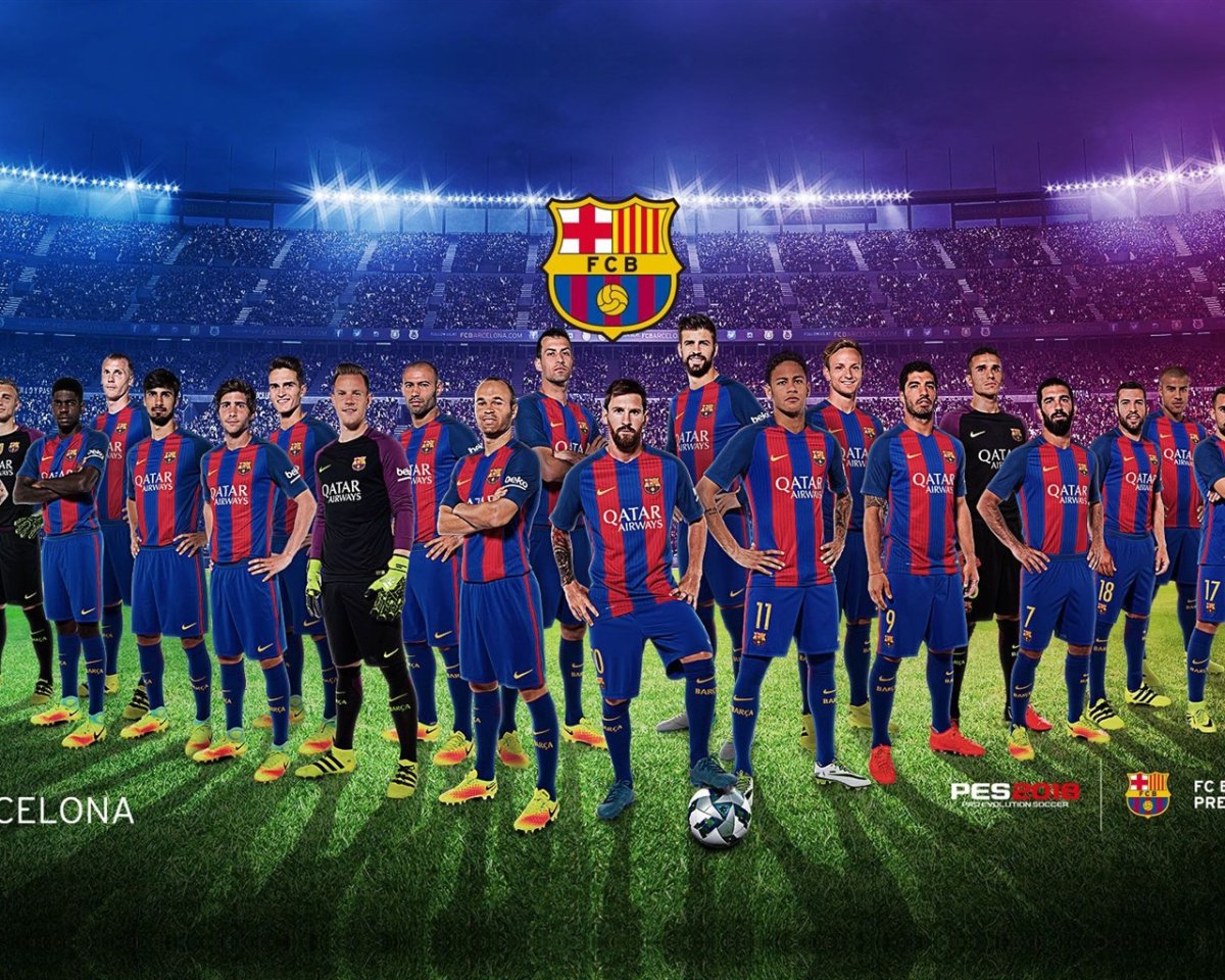 Барселона футбольный клуб обои