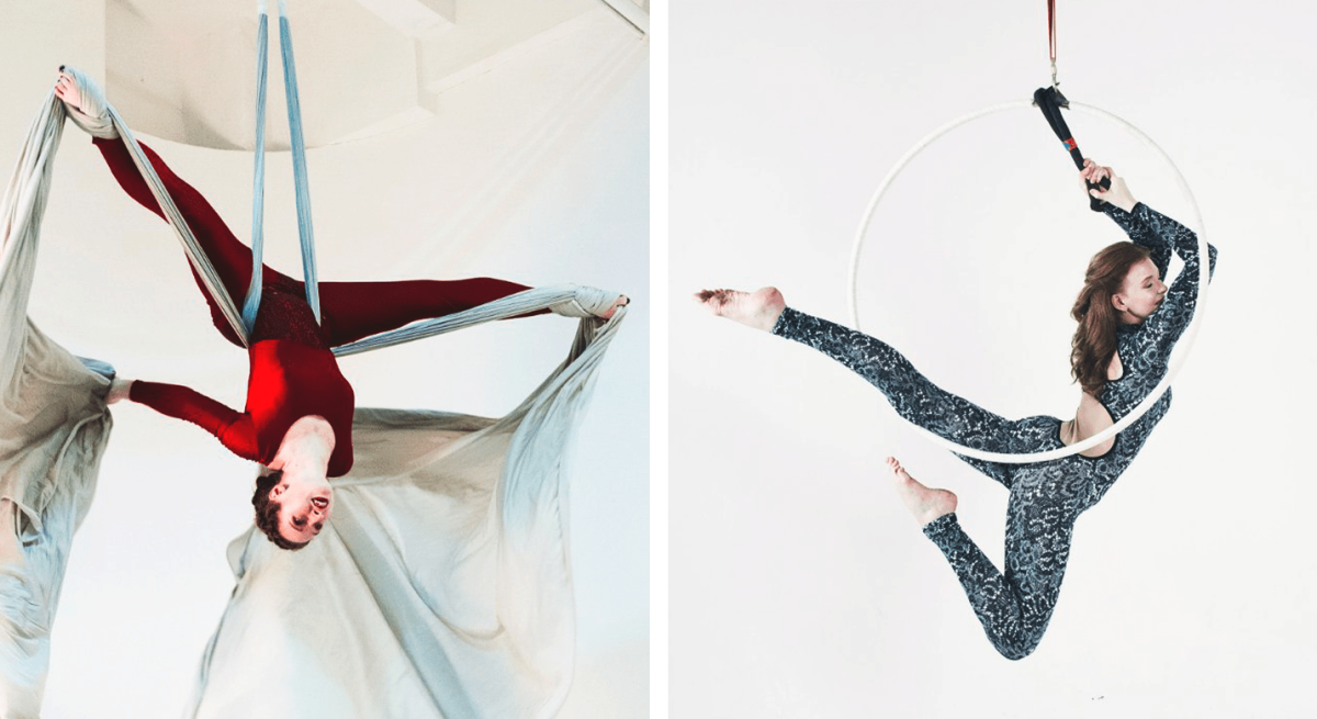 Vogue воздушная гимнастка