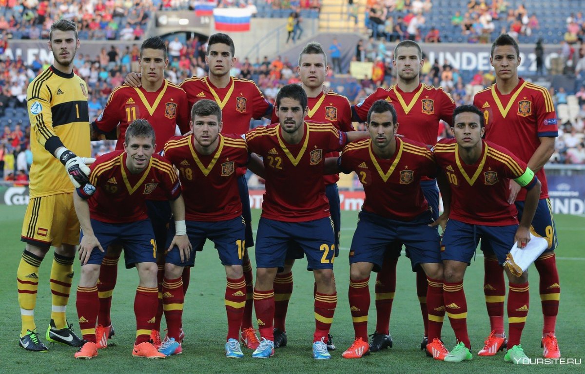 Футбольная команда сборной Испании