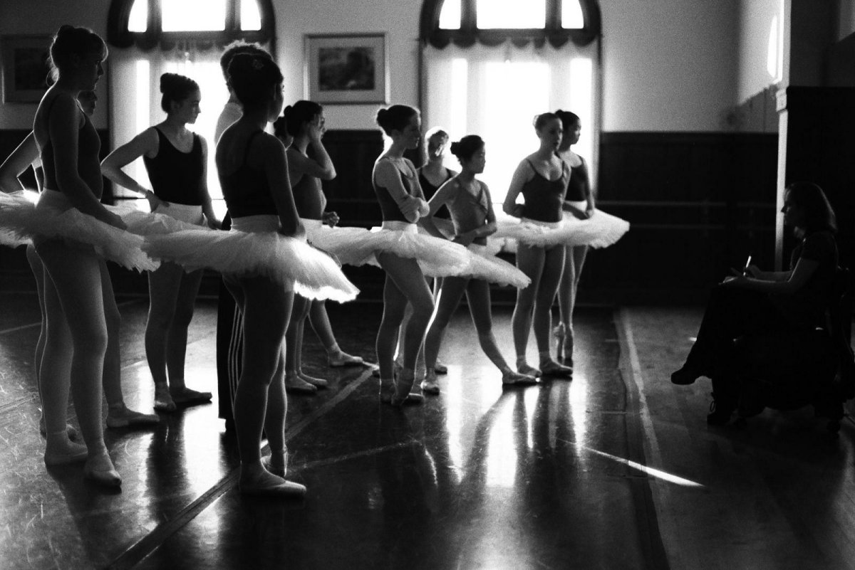 Занятия в балетном классе