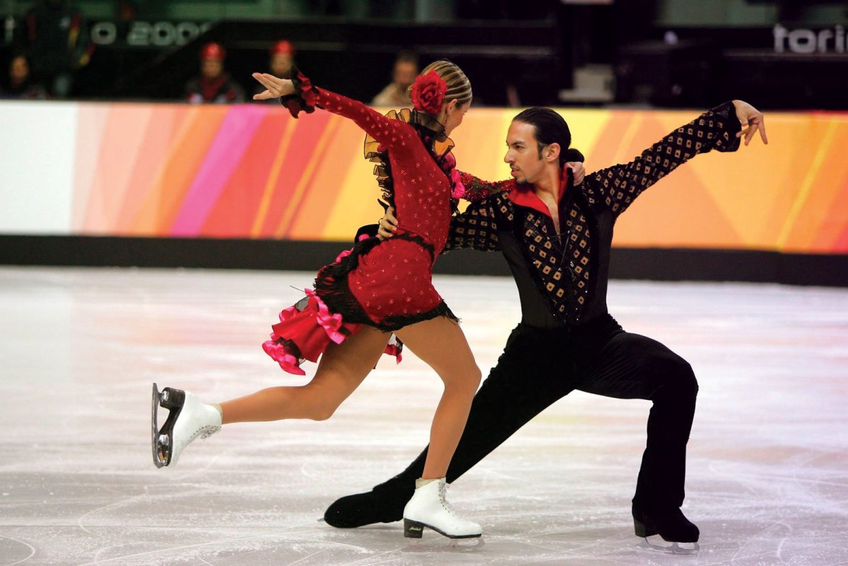 Спортивные танцы на льду