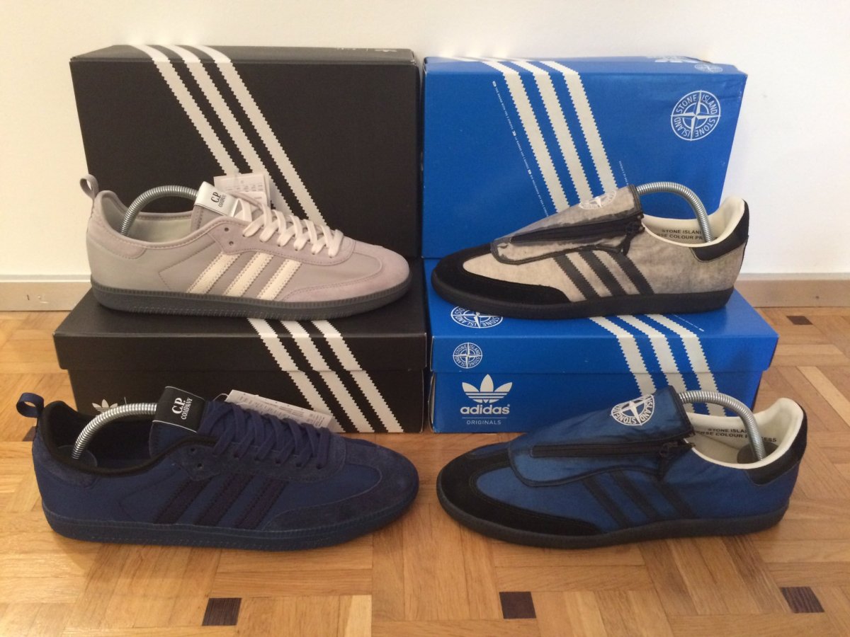 Adidas Samba Stone Island