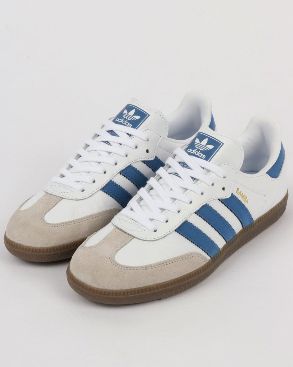 Adidas Samba White Blue