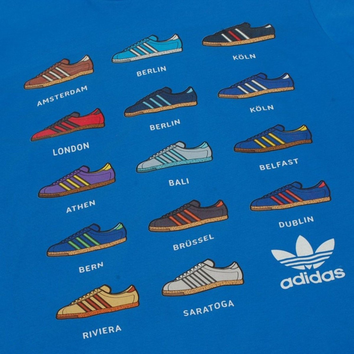 Adidas City Series список