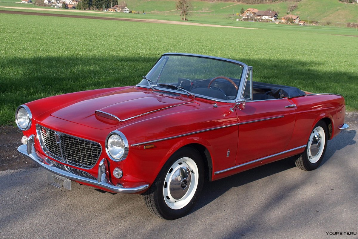 Fiat 1600 s Cabriolet, Red