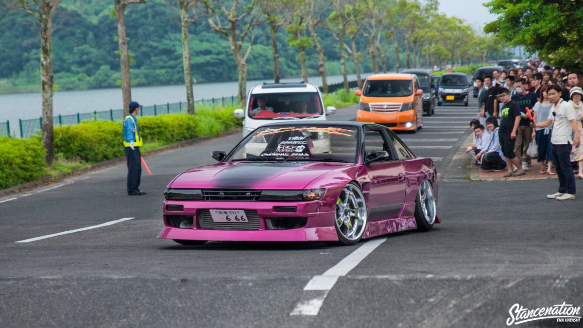 Nissan Silvia s13 stance Japan