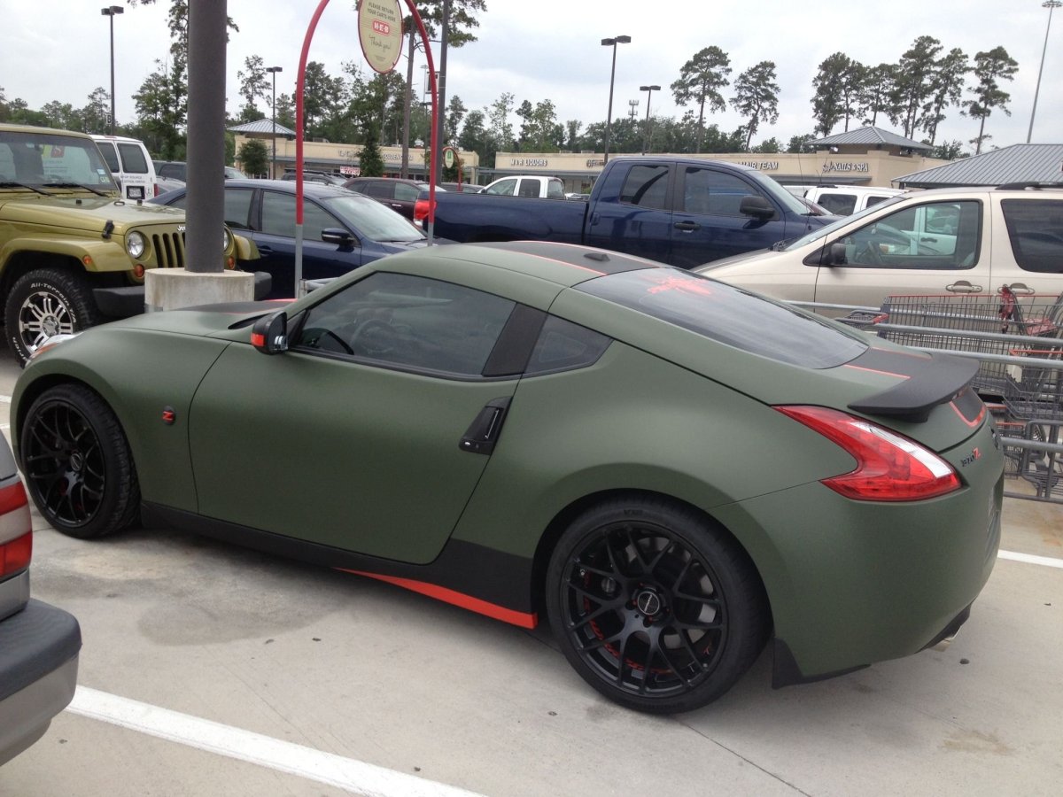 Nissan 350z камуфляж