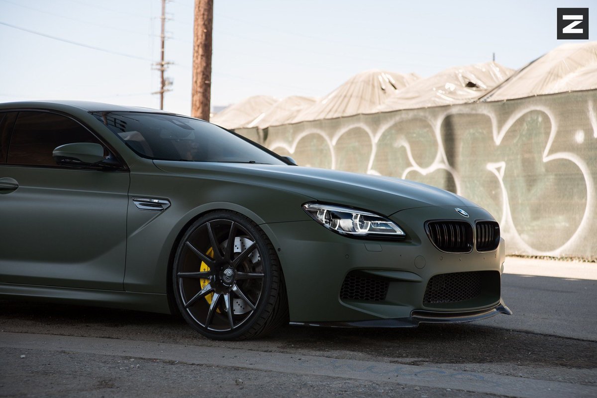 BMW m4 зеленый матовый