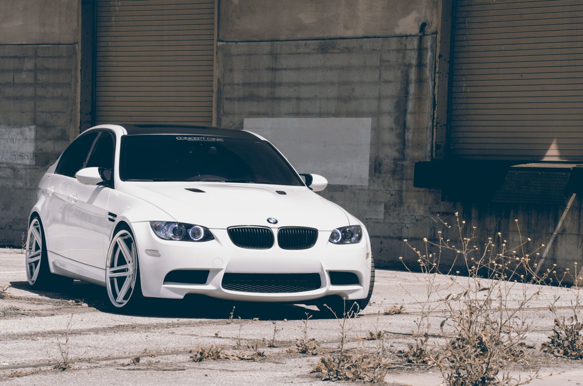 BMW m3 e90 White