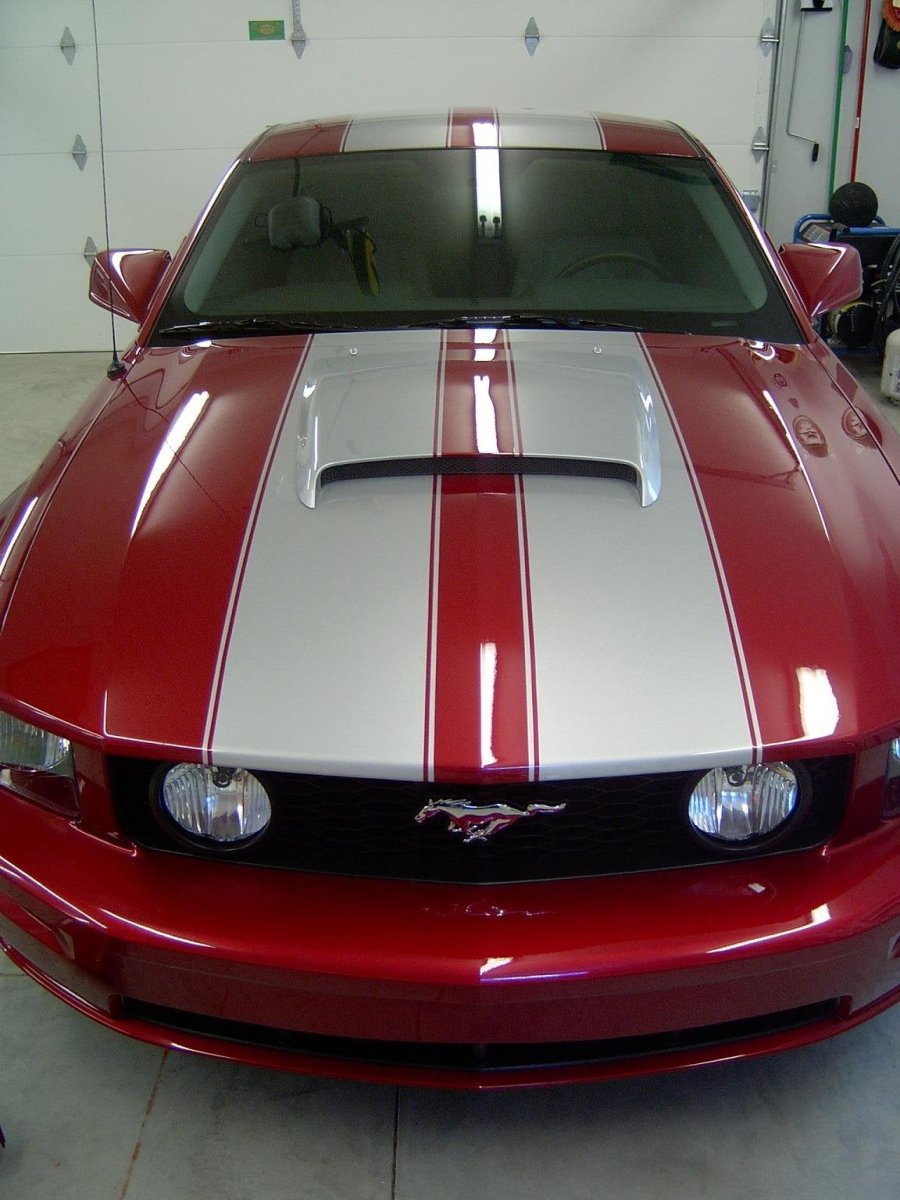 Ford Mustang Hood Stripes