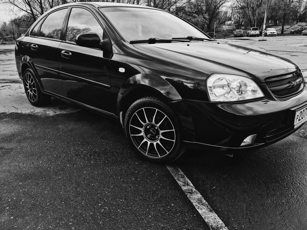 Chevrolet Lacetti черный