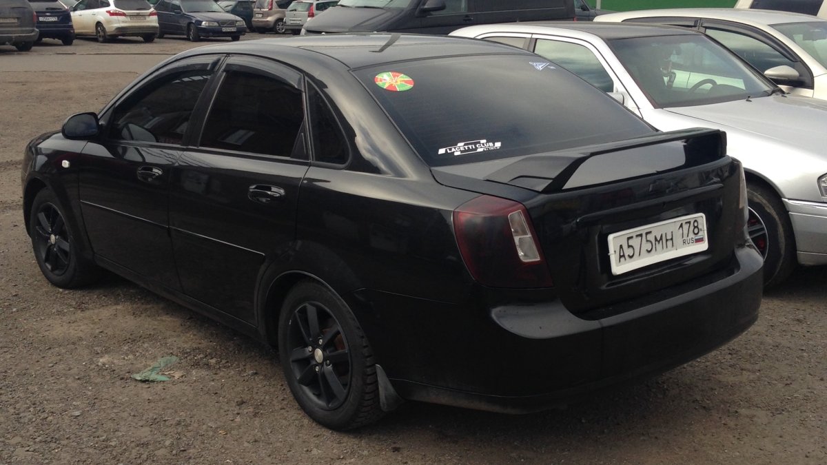 Chevrolet Lacetti Tuning черный