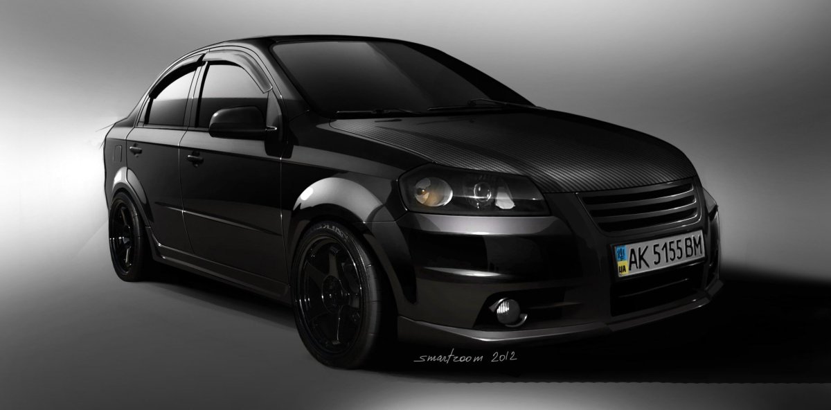 Chevrolet Aveo t250 Black