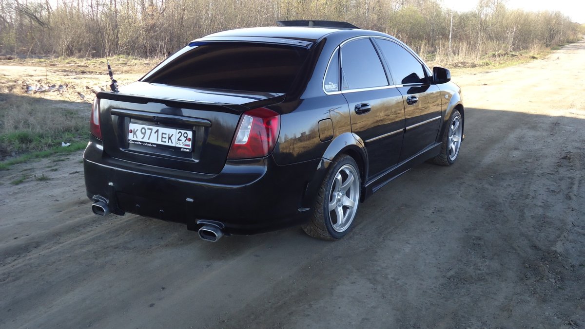 Chevrolet Lacetti Tuning черный