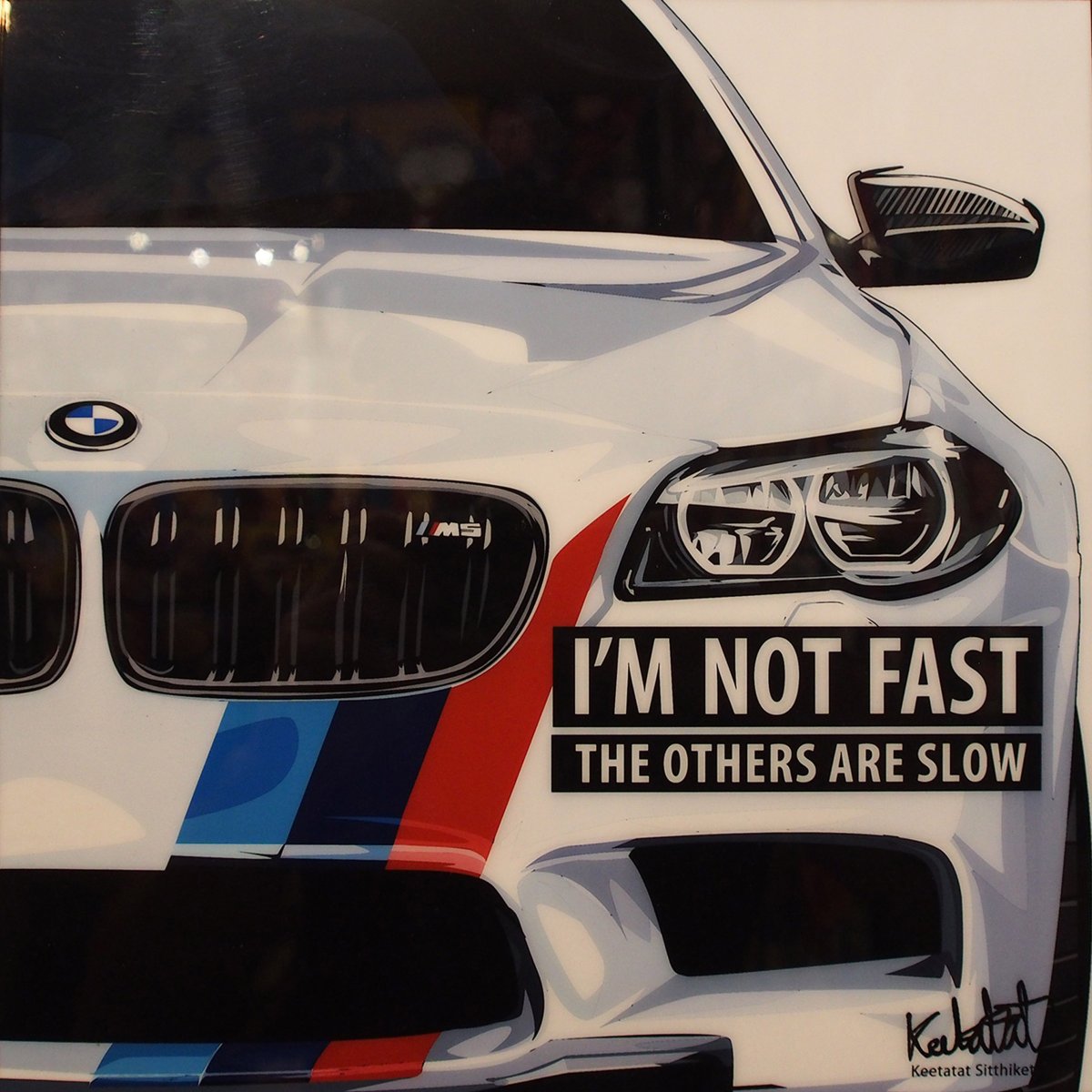 BMW m5 poster