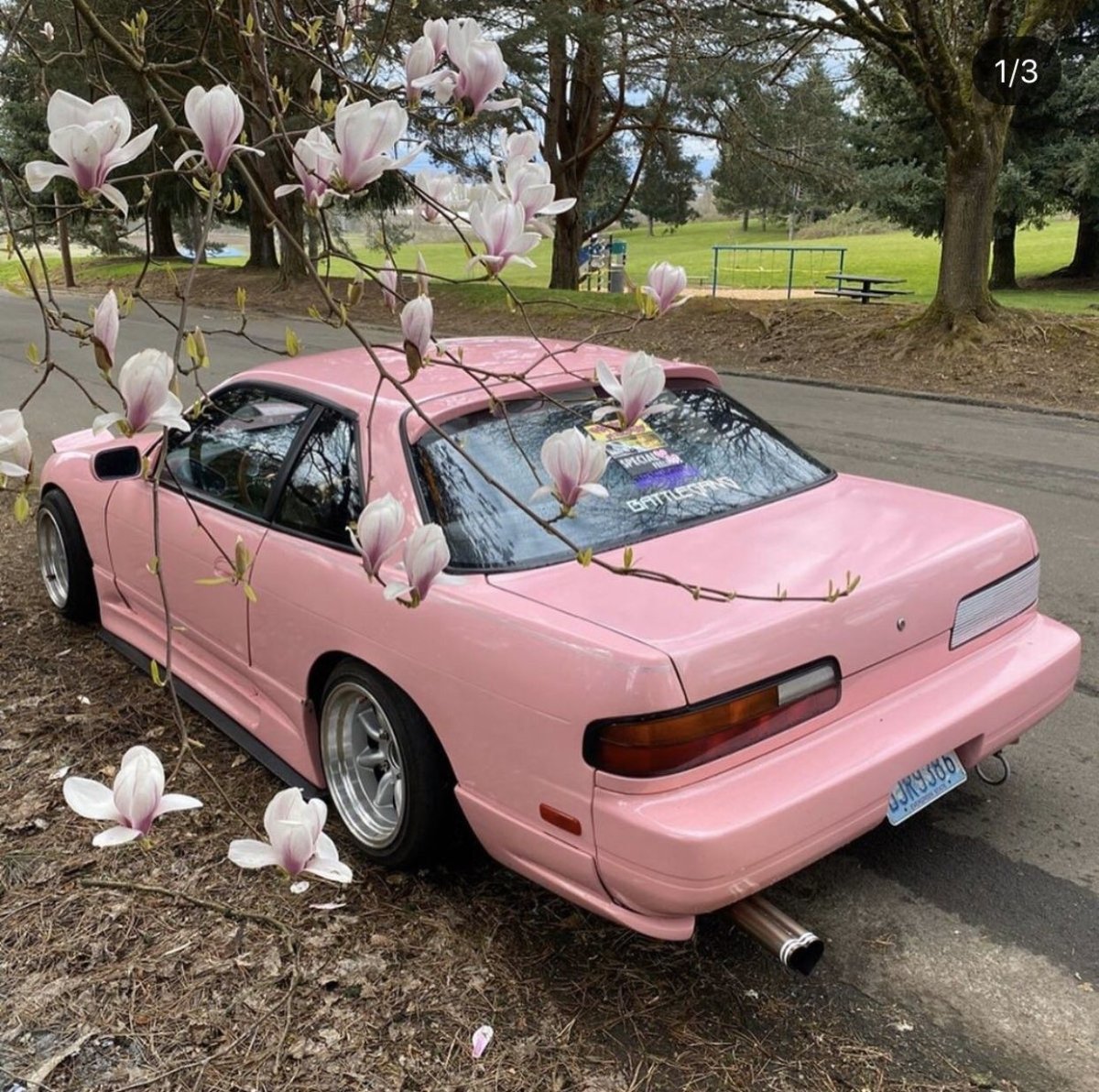 Nissan 240sx Pink