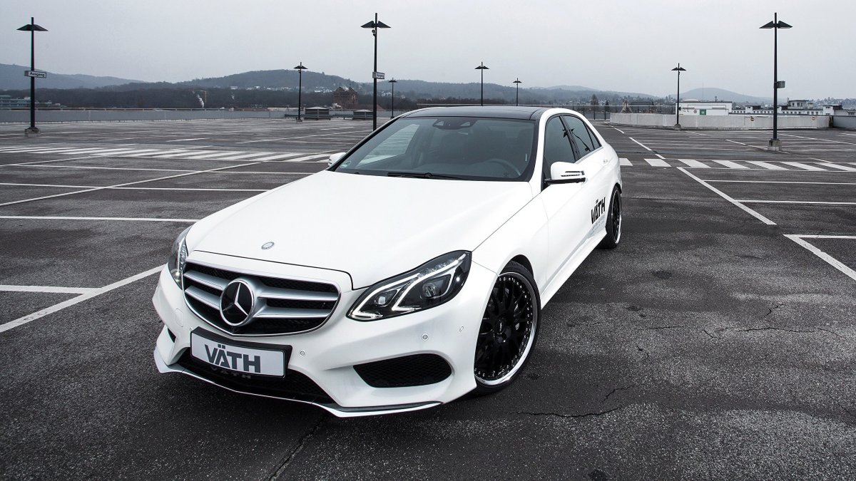 Мерседес Бенц w212 белый