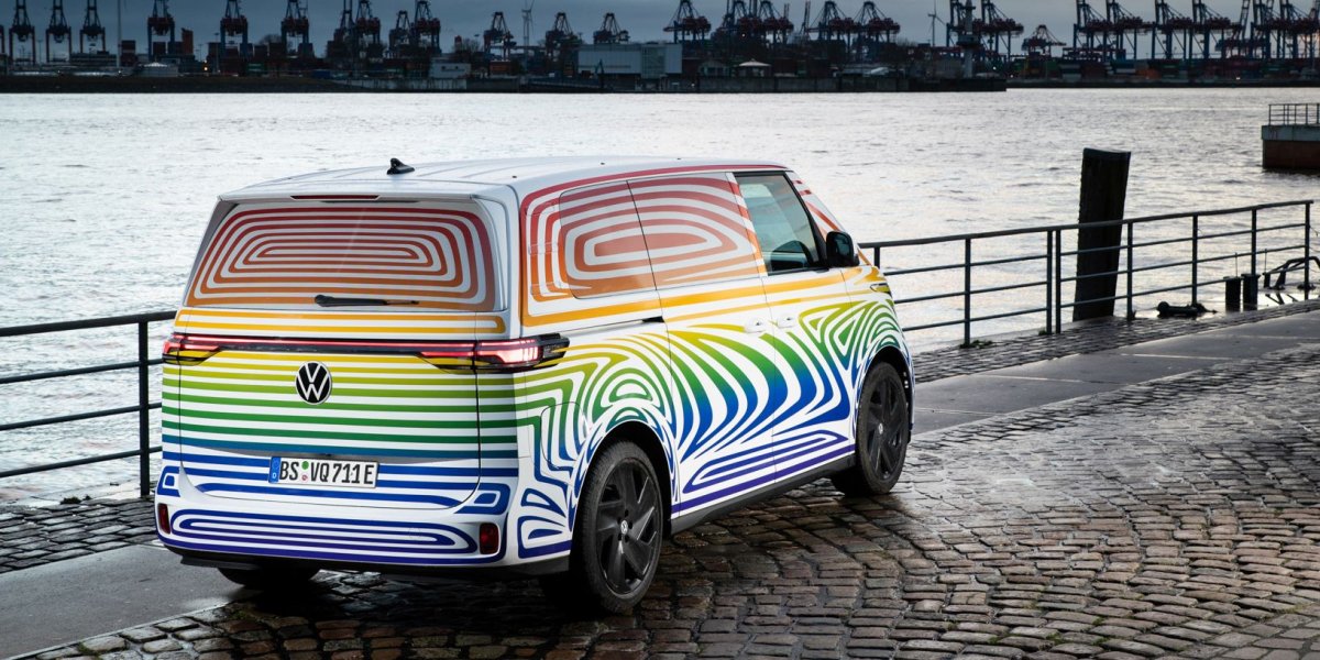 Transporter Volkswagen 2023 электрокар