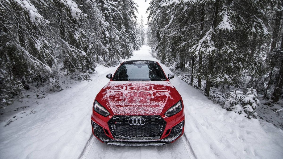 Audi rs5 Snow