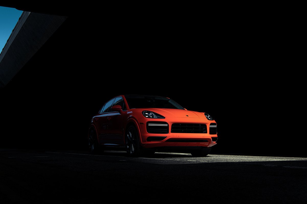 Porsche Cayenne Coupe Wallpaper 4k