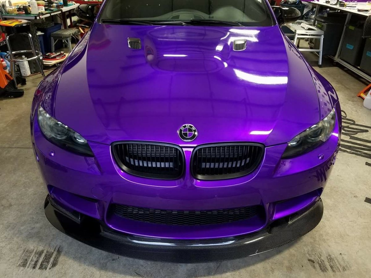 БМВ е60 фиолетовая