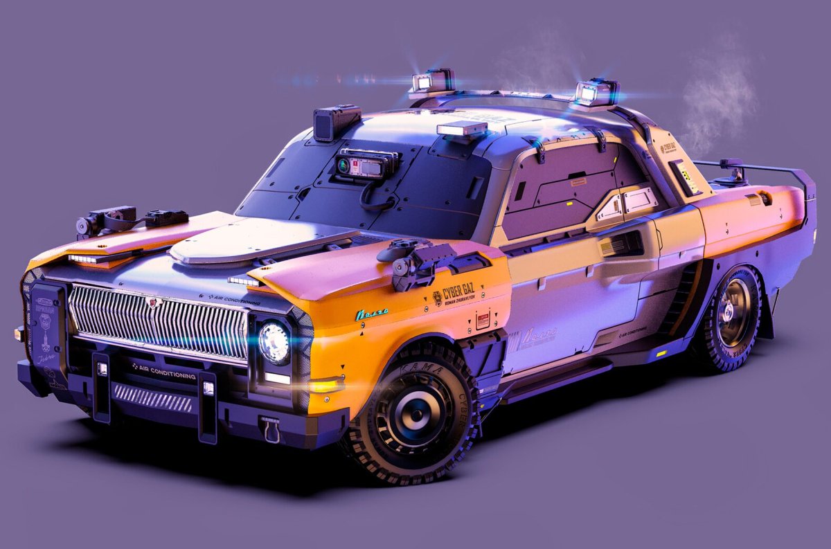 Cyberpunk 2077 Волга
