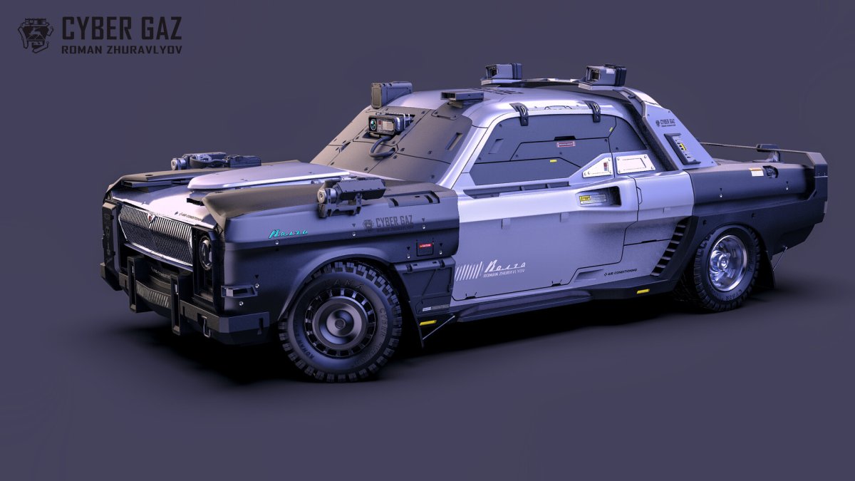Cyberpunk 2077 Волга