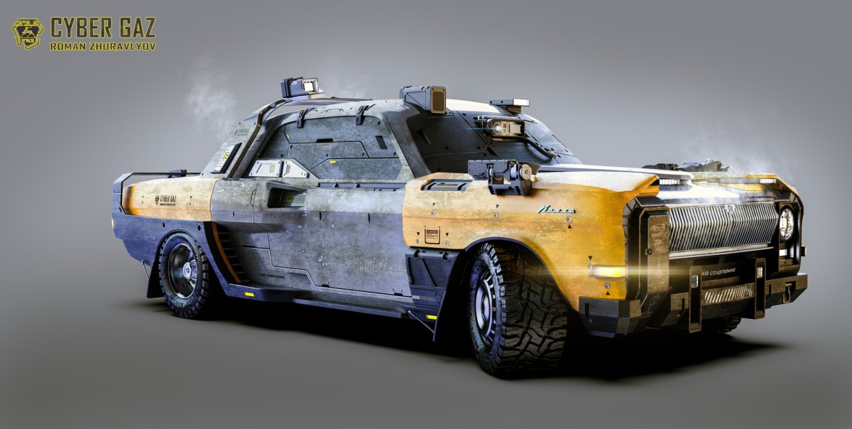 Cyberpunk 2077 Волга