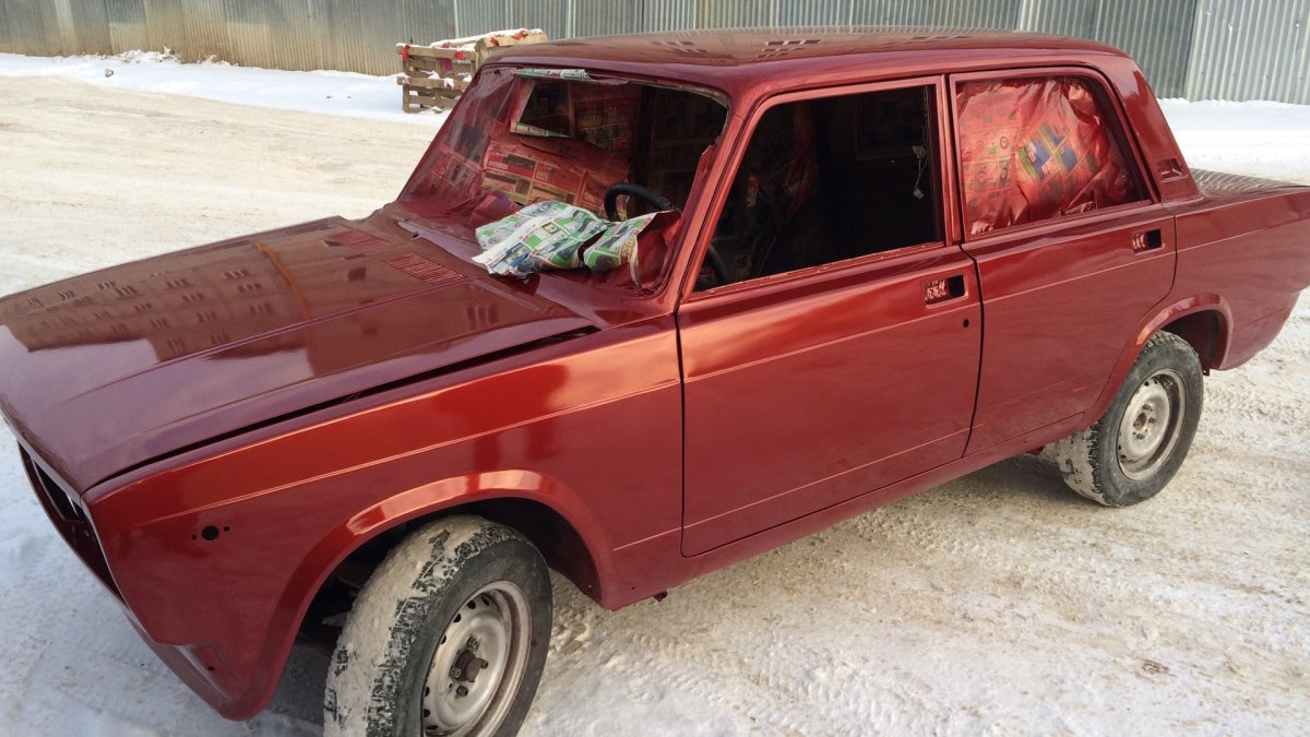 ВАЗ 2107 калифорнийский Мак металлик