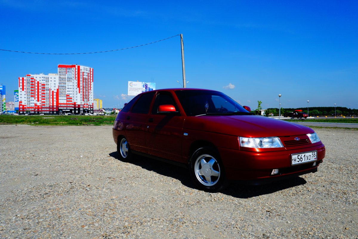 ВАЗ 2112 цвет металлик 190 калифорнийский Мак