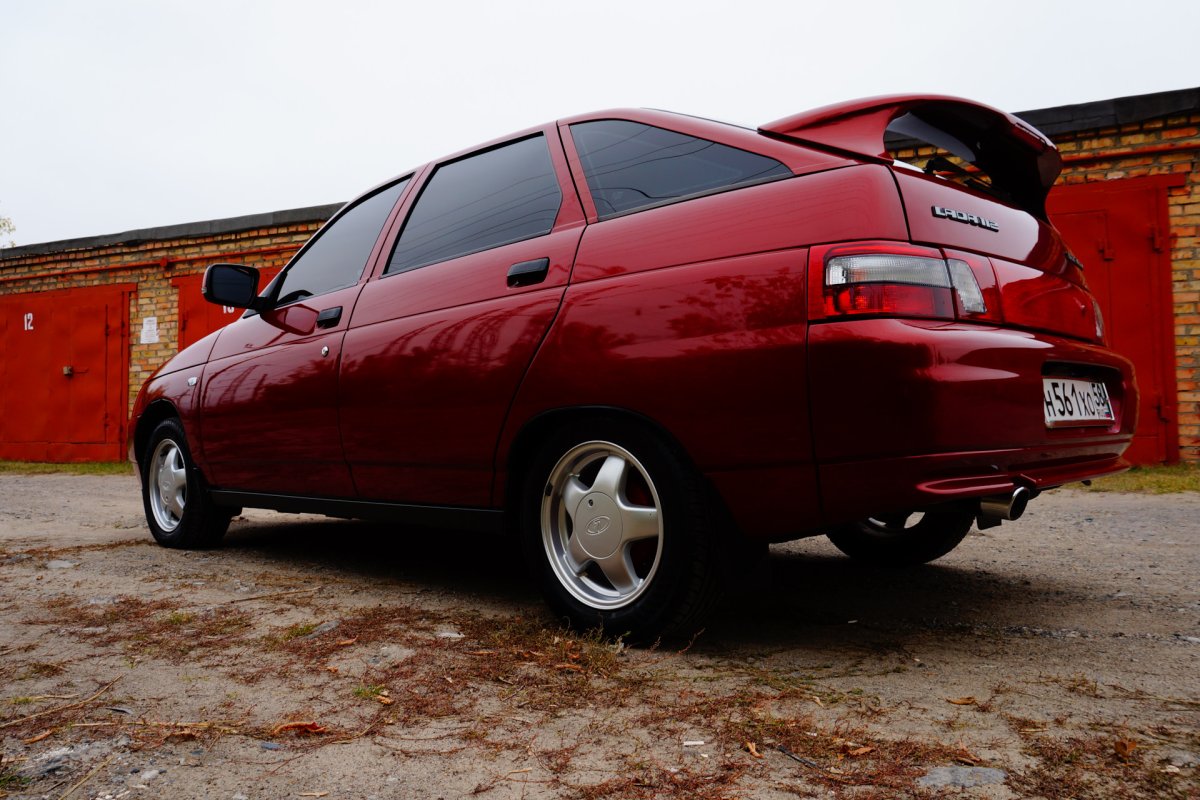 ВАЗ 2110 цвет калифорнийский Мак