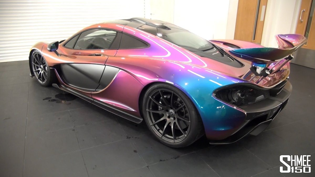 MCLAREN p1 хамелеон