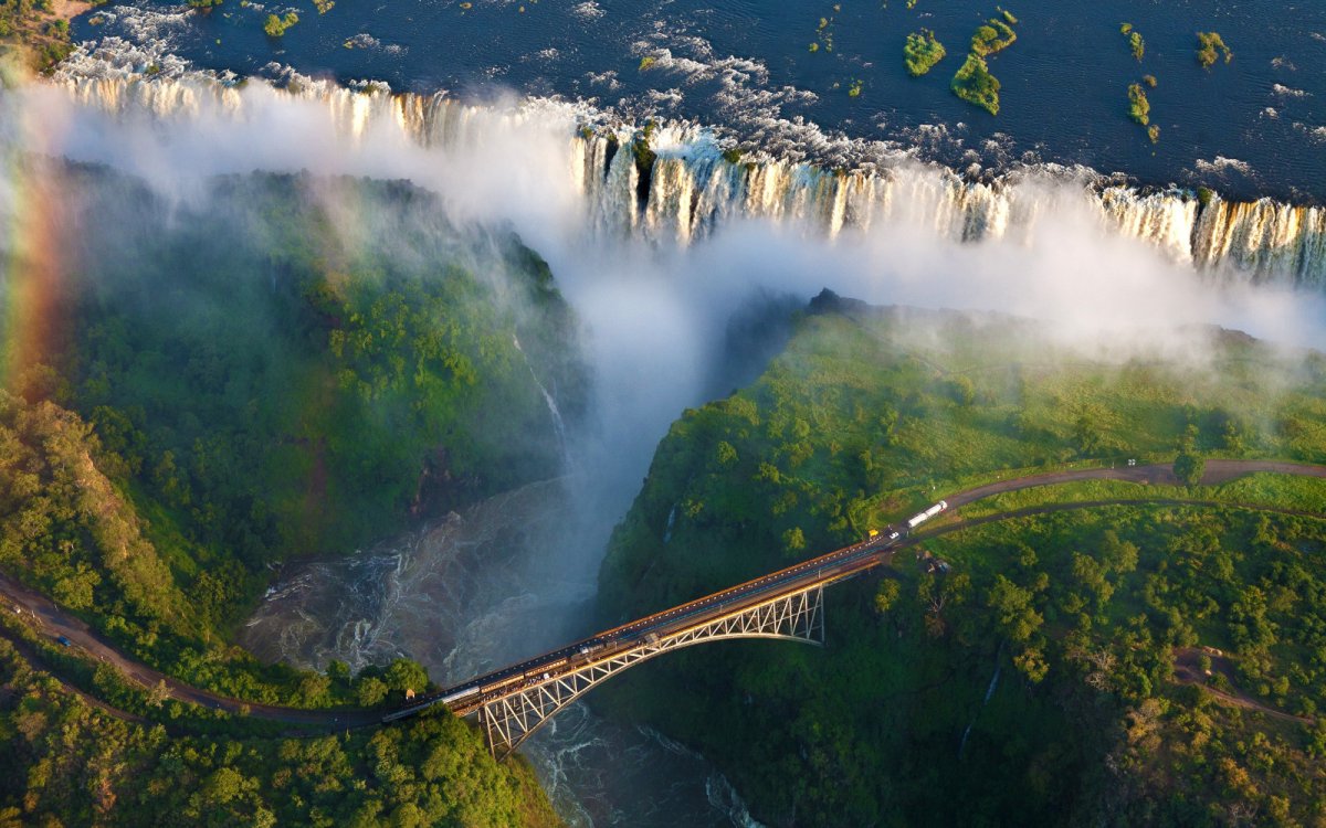 Водопад Виктория, Замбия и Зимбабве