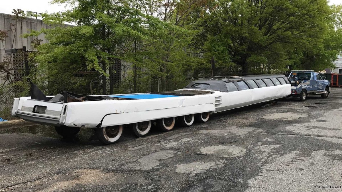 Cadillac Eldorado лимузин самый длинный