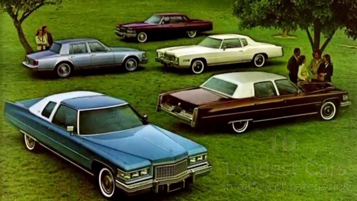 Cadillac Eldorado 1976 самый длинный лимузин