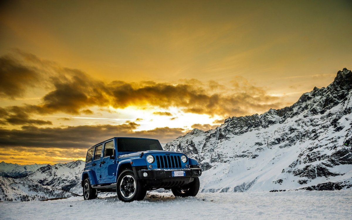 Jeep Wrangler зима