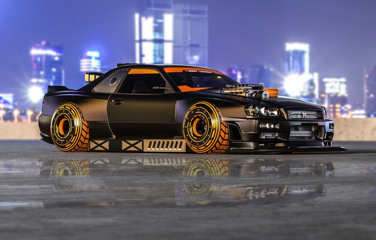Nissan Skyline r34 Drift