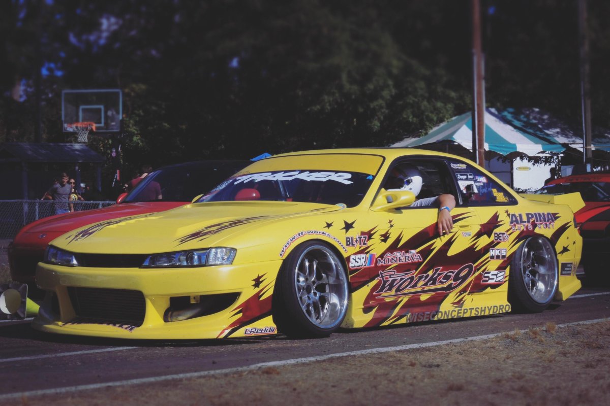 Nissan Silvia s14 Drift livery