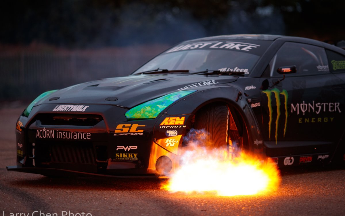Nissan GTR r35 Monster Energy