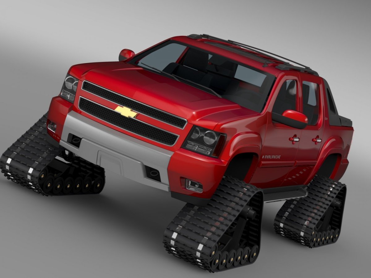 Shasis chevy Crawler STL