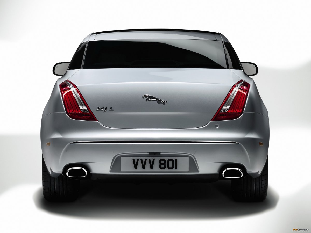 Jaguar XJ 2009 зад