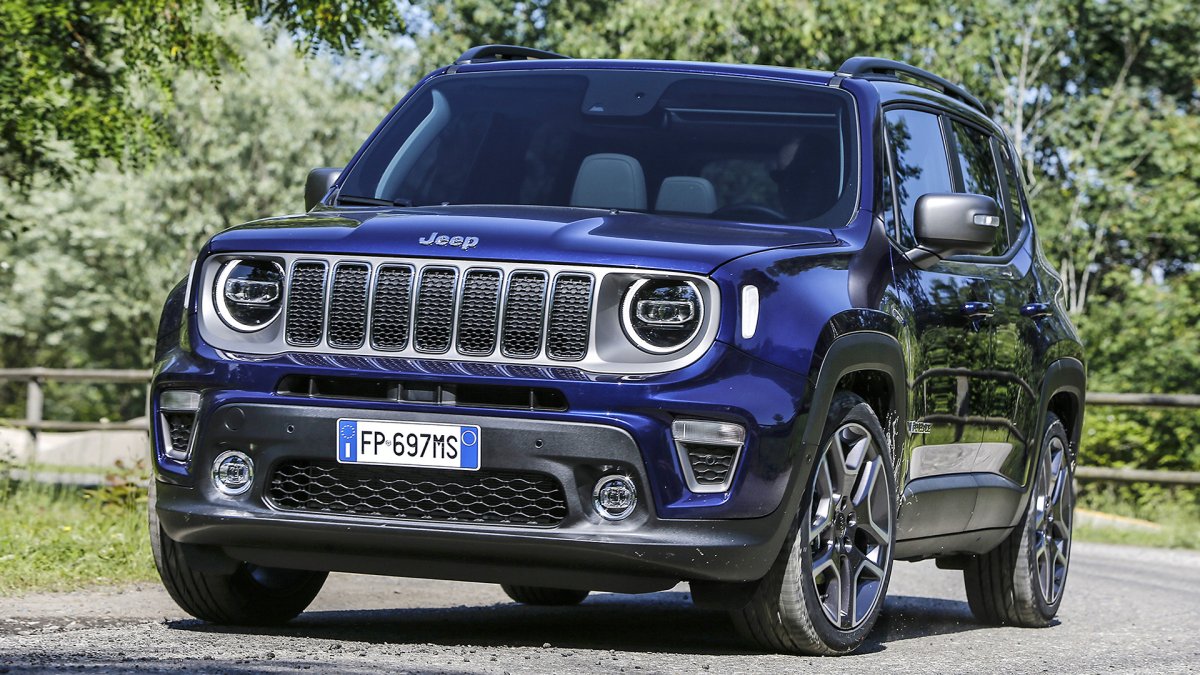 Jeep Renegade темно-синий