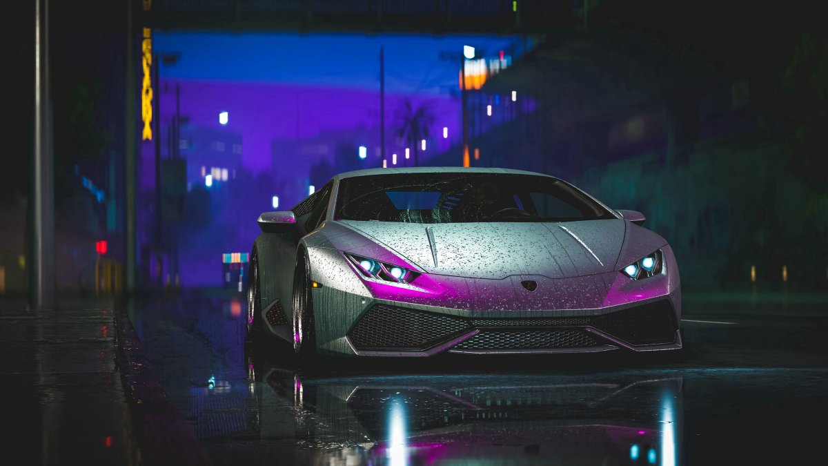 Lamborghini Huracan 4к