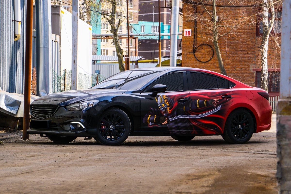 Mazda 6 GH винил Самурай