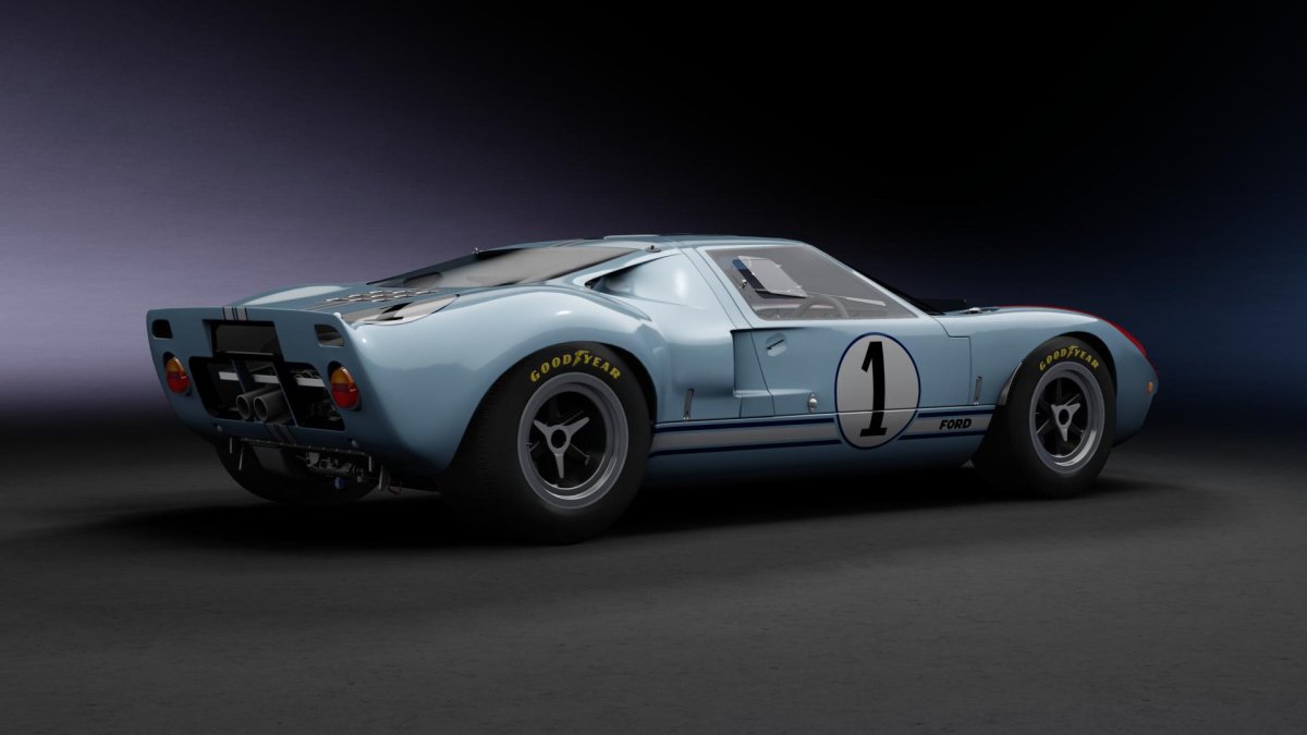 Форд gt40 Леман 1966