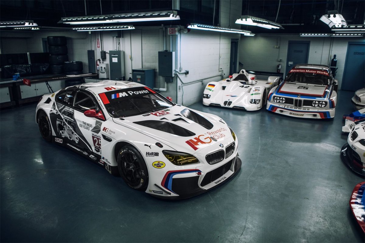 BMW m6 GTLM le man