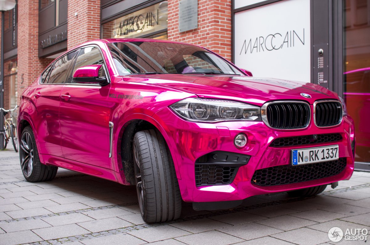 BMW x6 f86 Dark Red