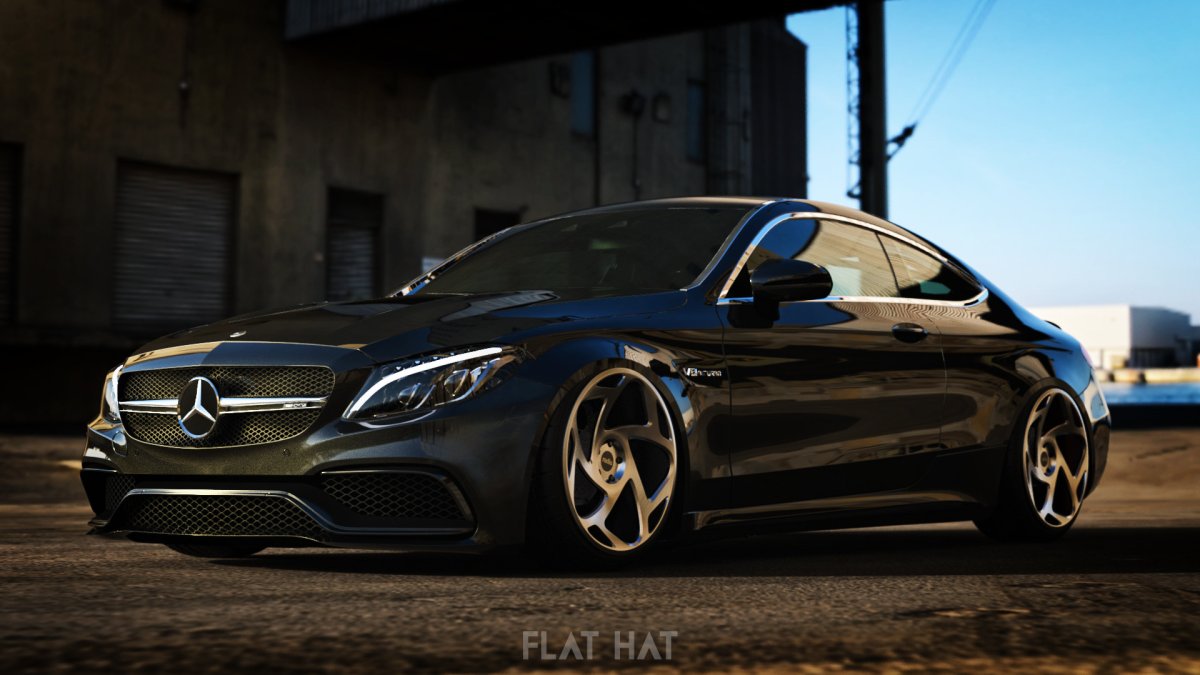 Mercedes c63s stance