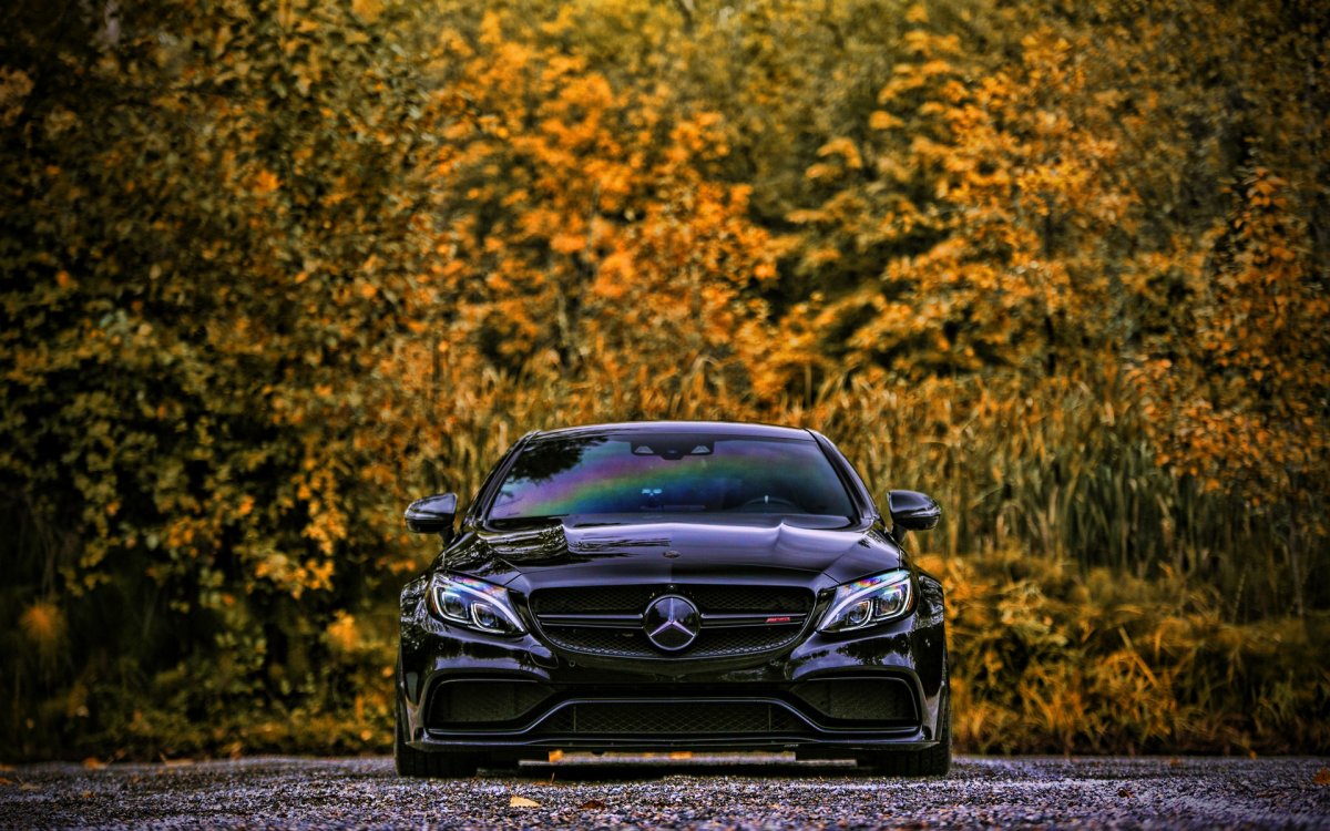 Mercedes-Benz c63 AMG w205 черный